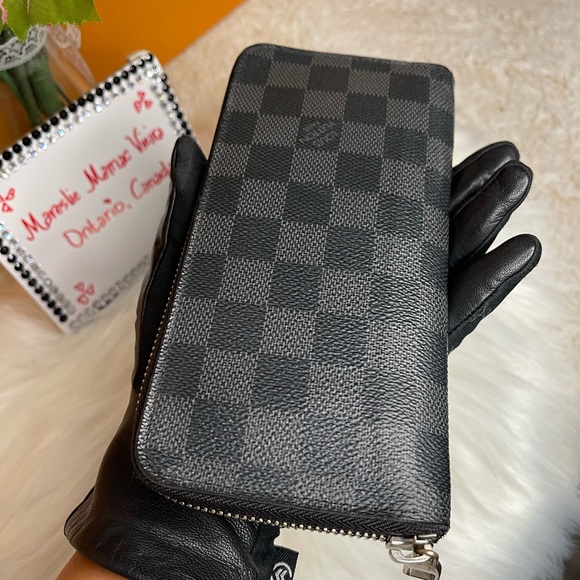 🌸Damier Graphite Zippy Zip Around Organizer Long Wallet - Picture 4 of 16